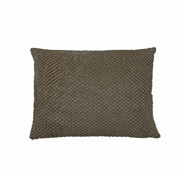 Zierkissen Max cappuccino in Cappuccino aus Polyester
