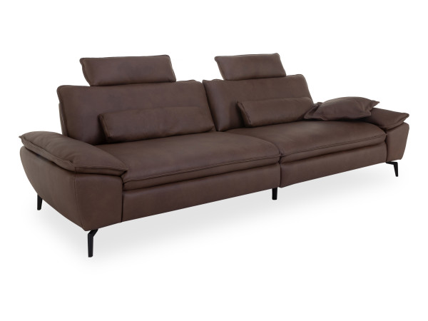 Megasofa Rolf Weber HAIGER in beige aus Leder
