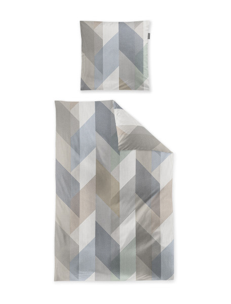 Bettwäsche WAVE Satin aus Baumwolle
