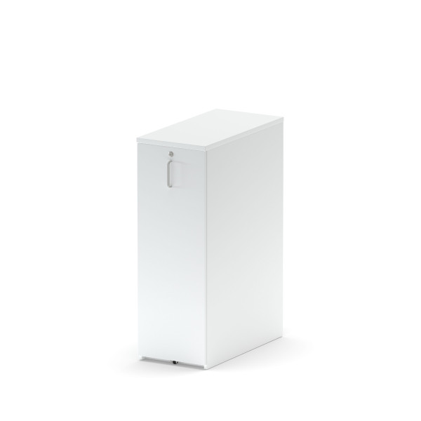 Aktenschrank E10 in weiß aus Dekor