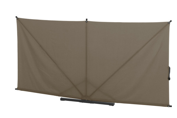 Sichtschutz Ben in taupe aus Stoff
