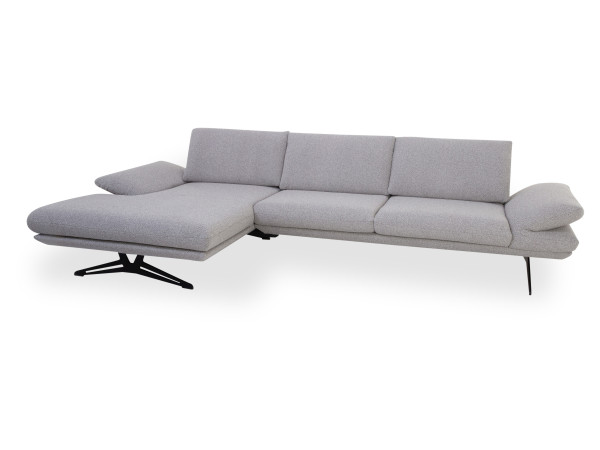 Polsterecke KOINOR ELEMENTS in grau aus Stoff