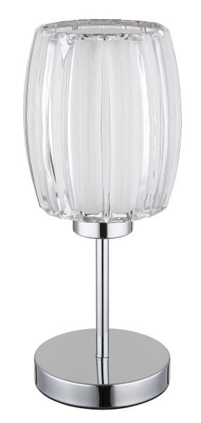 Tischleuchte MARIBEL in verchromt aus Metall