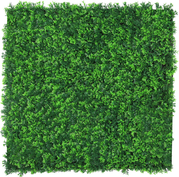 Wandpaneel MODULAR WALL in grün aus Materialmix