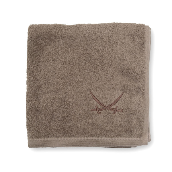 Gästetuch SANSIBAR in taupe aus Baumwolle