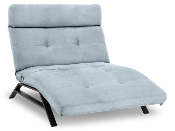 Einzelliege maxi CHRISTIE 2.0 aus Stoff