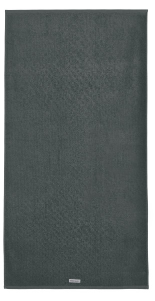 Duschtuch SELECTION in anthrazit aus Baumwolle