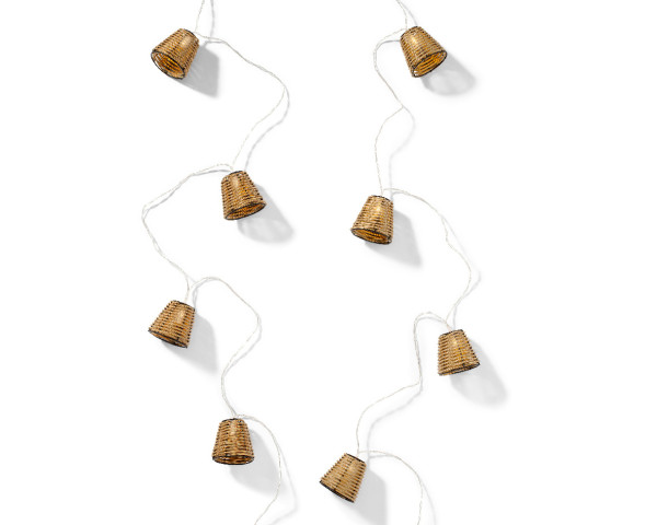 Party-Beleuchtung in beige