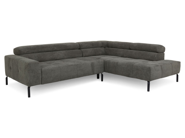Polsterecke CECILIA 2.0 in turtle aus Stoff