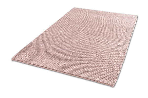Teppich SCHÖNER WOHNEN POPPY in rose aus Wolle