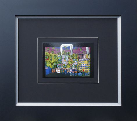 Kunstdruck HUNDERTWASSER