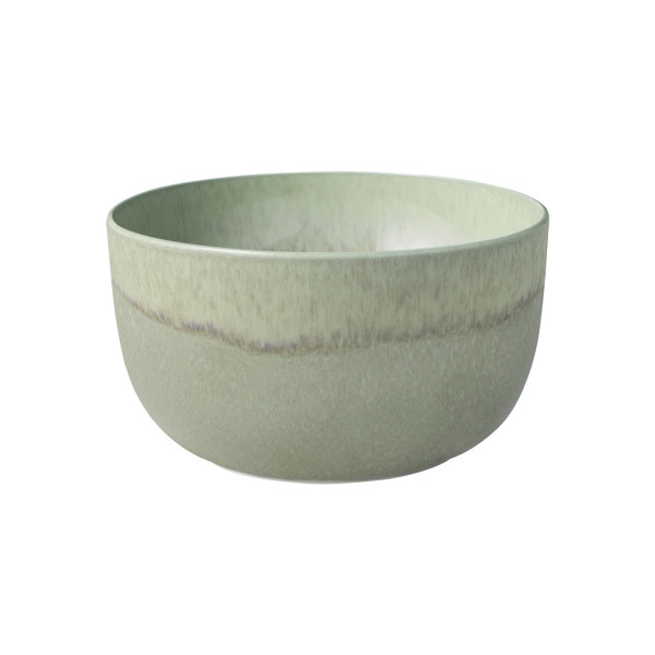 Servierschüssel PERLEMOR ALGA in grün aus Bone China