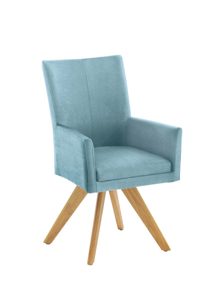 Polsterstuhl COLORADO in  Malea-R eisblau