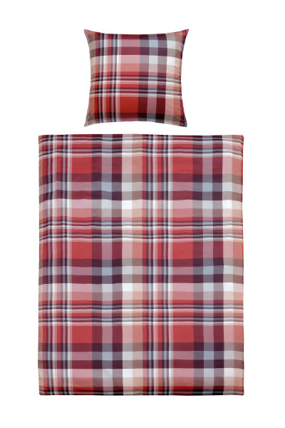Bettwäsche ROMINA Satin in mehrfarbig aus Baumwolle