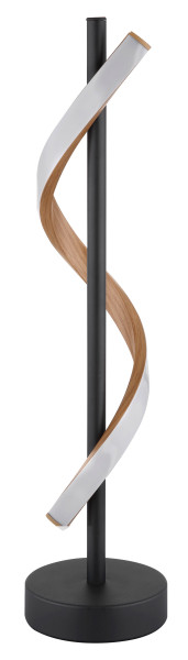 Tischleuchte WATKINS in schwarz aus Metall