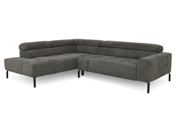 Polsterecke CECILIA 2.0 in turtle aus Stoff