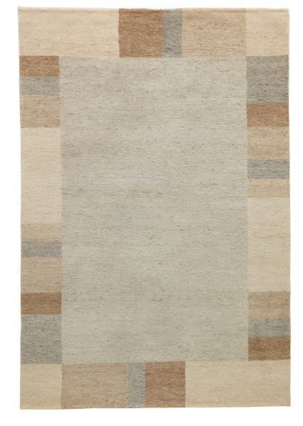 Teppich TERRA in hellgrau