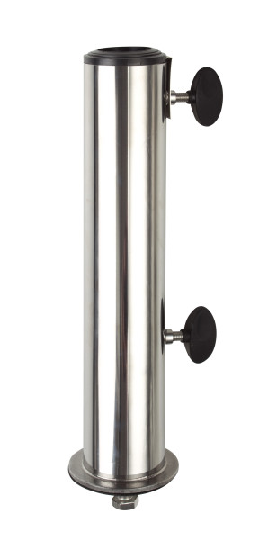 Standrohr doppler in silberfarben