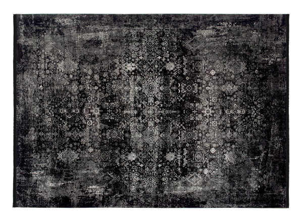 Teppich LOTUS in grau aus Mischgewebe