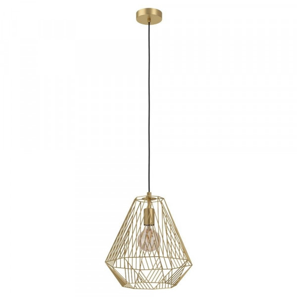 Hängeleuchte STYPE in goldfarben aus Metall