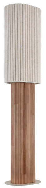 Stehleuchte JANNIE in braun aus Holz