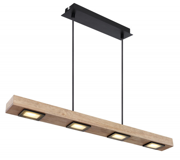 Hängeleuchte JOYA in schwarz aus Glas