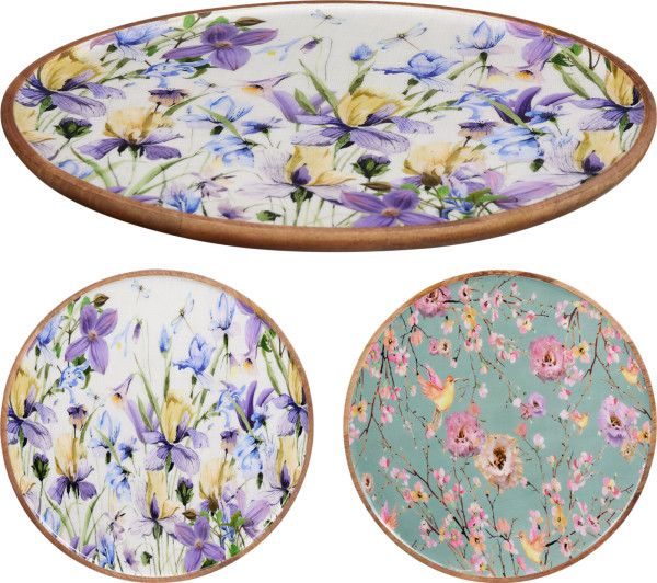 Deko-Teller Blumendesign