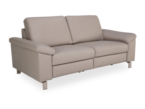 Sofa 3 Sitzer COLLINS PLUS in sand aus Leder