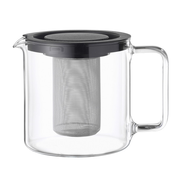 Kanne in klar aus Glas