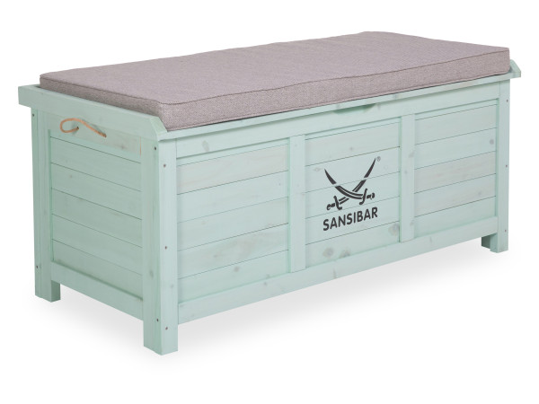 Gartentruhe SANSIBAR LAHOLM in grün