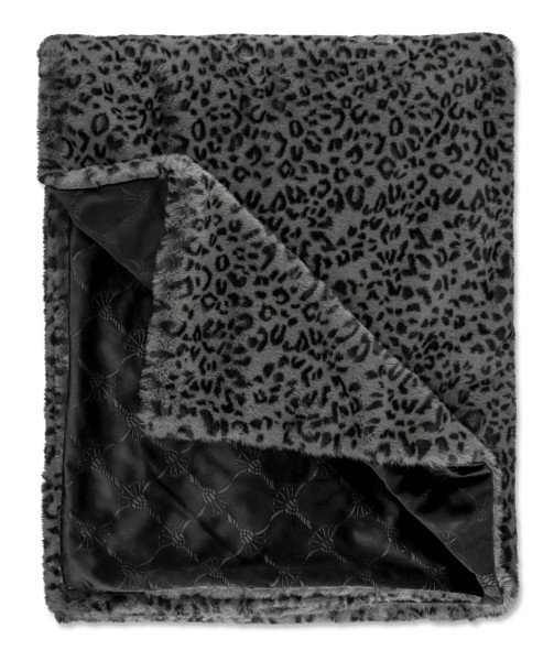 Plaid JOOP! LEONESSE in anthrazit aus Polyester