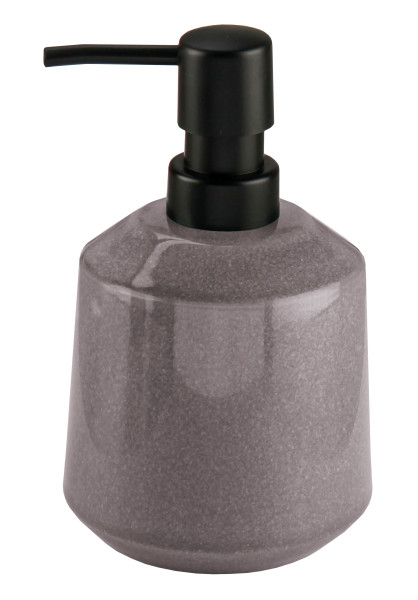Seifenspender MYSTIC in anthrazit aus Steinzeug