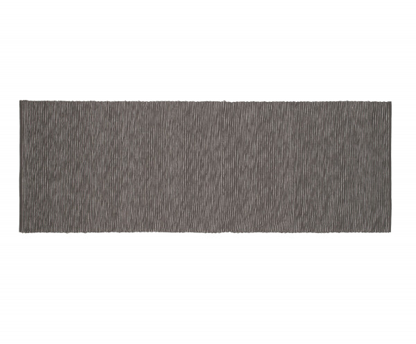 Tischläufer MERANO anthrazit in anthrazit aus Baumwolle