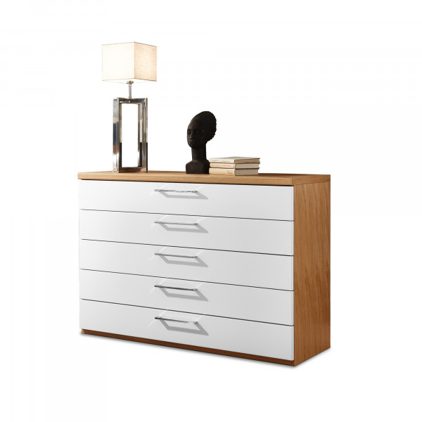 Kommode MONDO Comfort Plus in weiß aus Lack