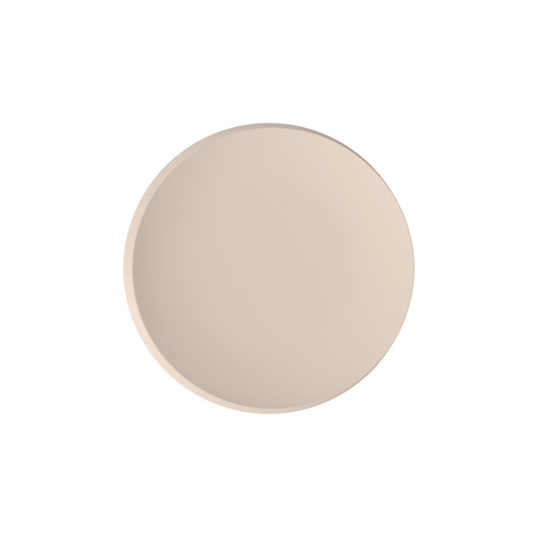 Frühstücksteller NewMoon beige in beige aus Porzellan