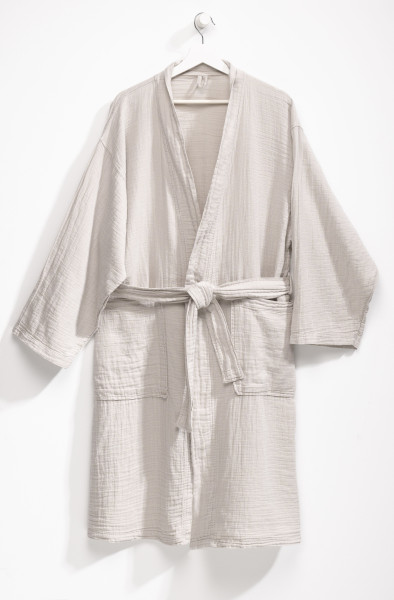 Bademantel MUSSELIN L/XL