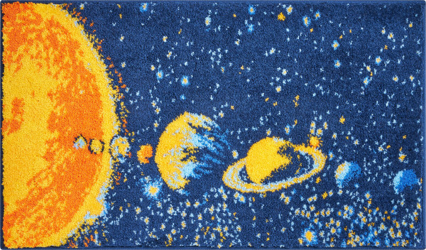 Badematte PLANETS aus Polyacryl