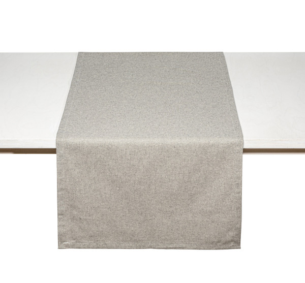 Tischdecke GLANCE in braun aus Mischgewebe