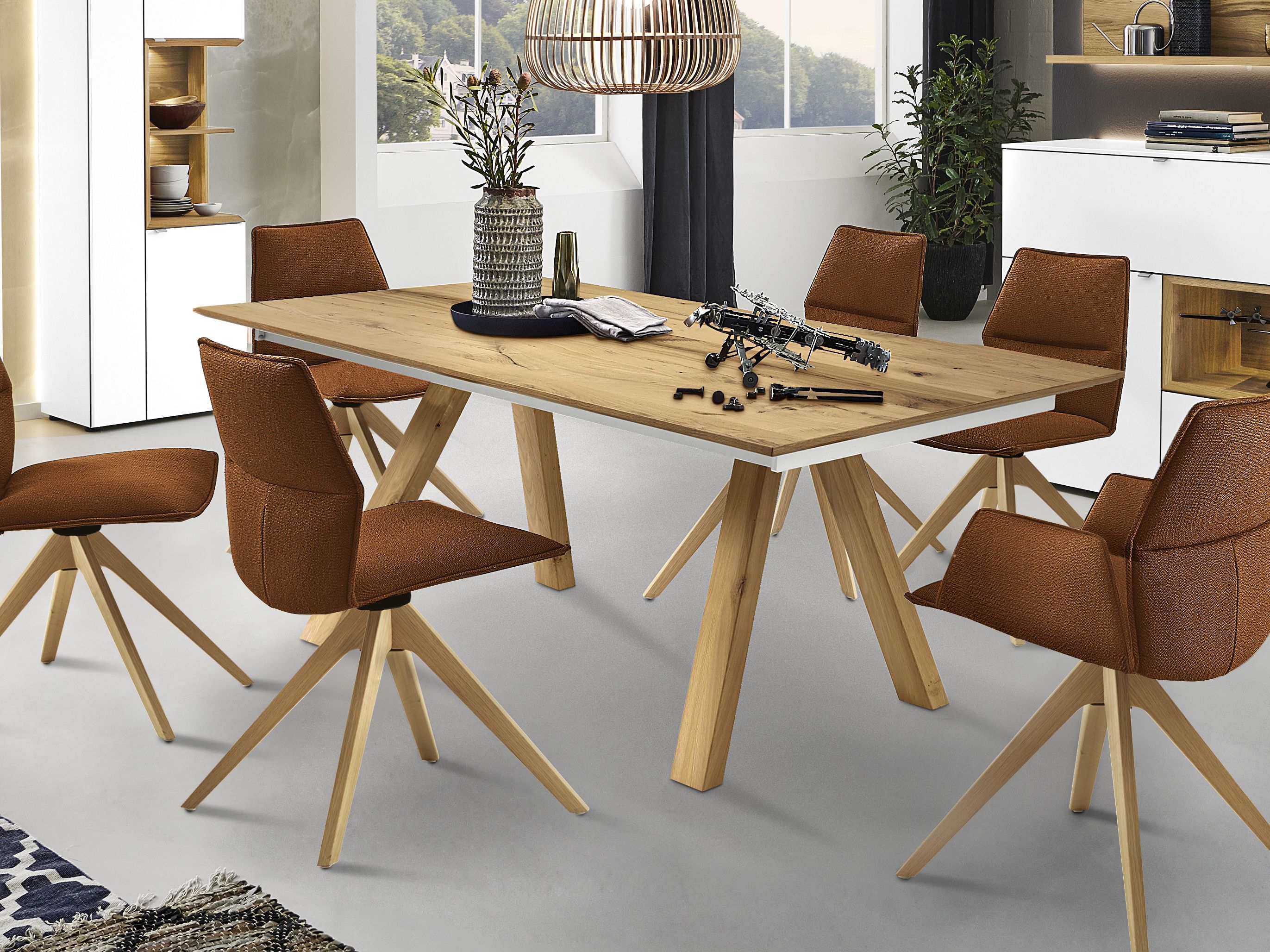 Venjakob Esstisch Et159 Klu Furniert Ausziehbar