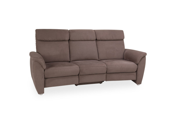 Trapezsofa vito VOLLEY in fango aus Stoff