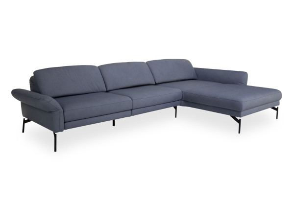 Polsterecke himolla EISENDORF in grau aus Leder