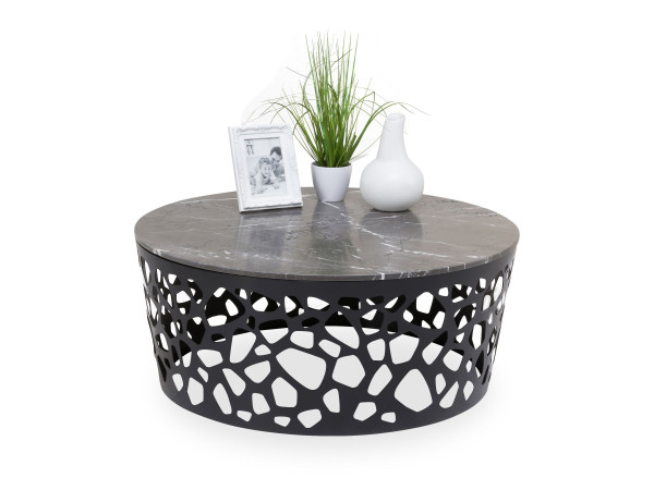 Couchtisch ROLF BENZ 926 in graphit aus Stein