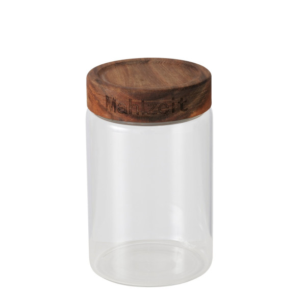 Vorratsglas ASPEN in mehrfarbig aus Materialmix