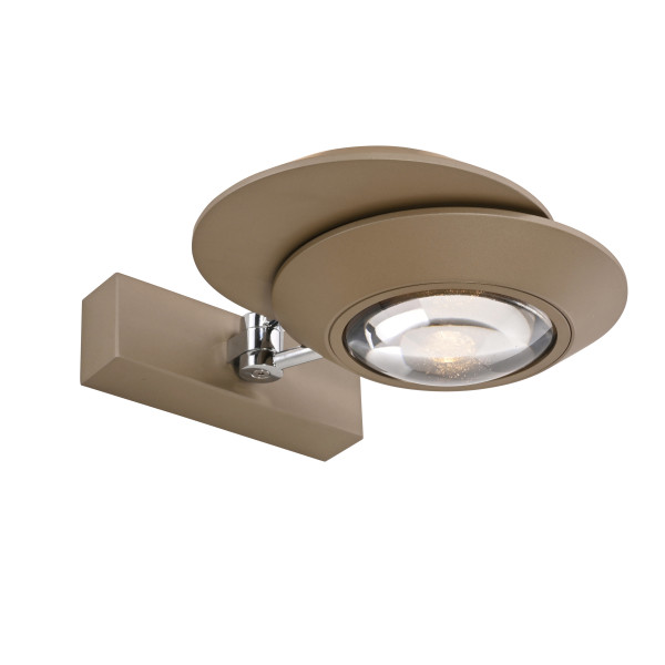 Wandleuchte PURE OCULIS in bronzefarben