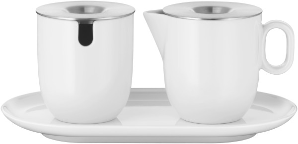 Zucker&Milch-Set WMF BARISTA in weiß aus Keramik