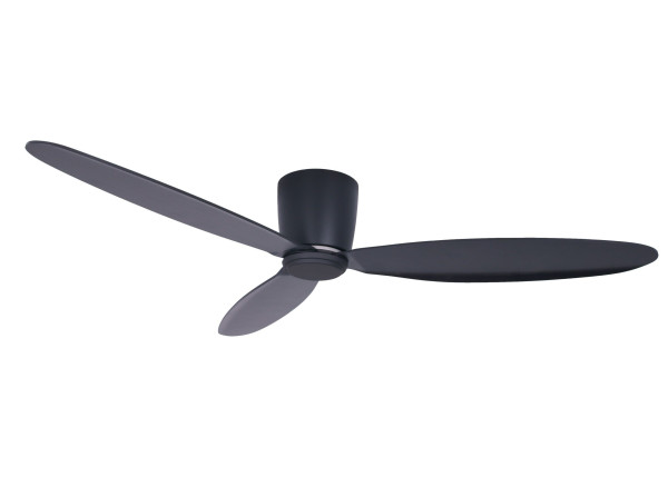 Deckenventilator RADAR CTC in schwarz aus Materialmix