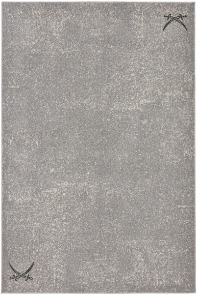 Teppich HEIDE in grau aus Polypropylen