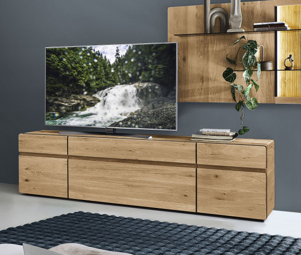 Lowboard hartmann VIDA in Kerneiche aus Massivholz
