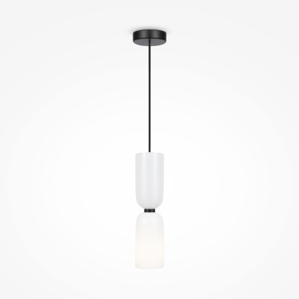 Pendelleuchte MEMORY in schwarz aus Metall