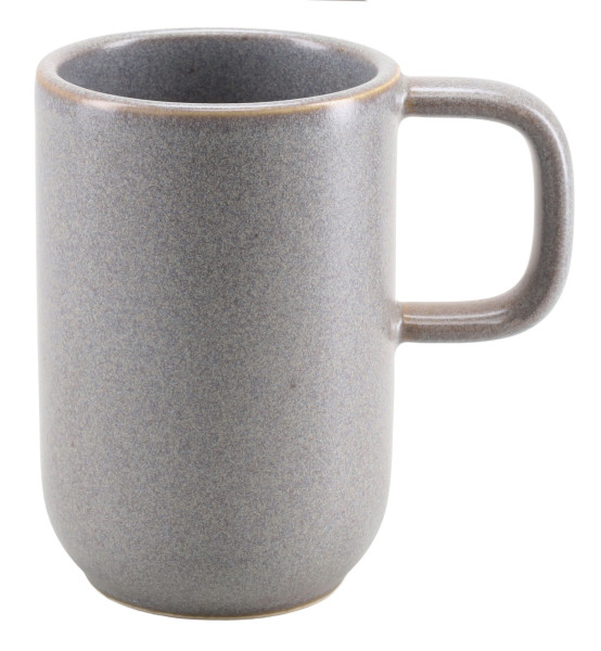 Henkelbecher UNO in grau aus Steinzeug
